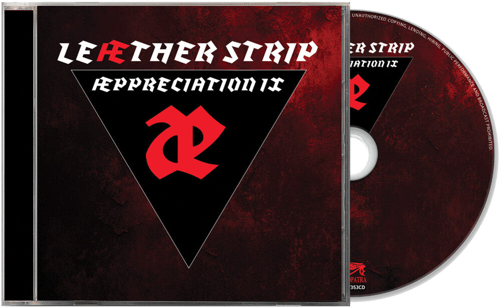 the album cover for Leæther Strip - Æppreciation IX