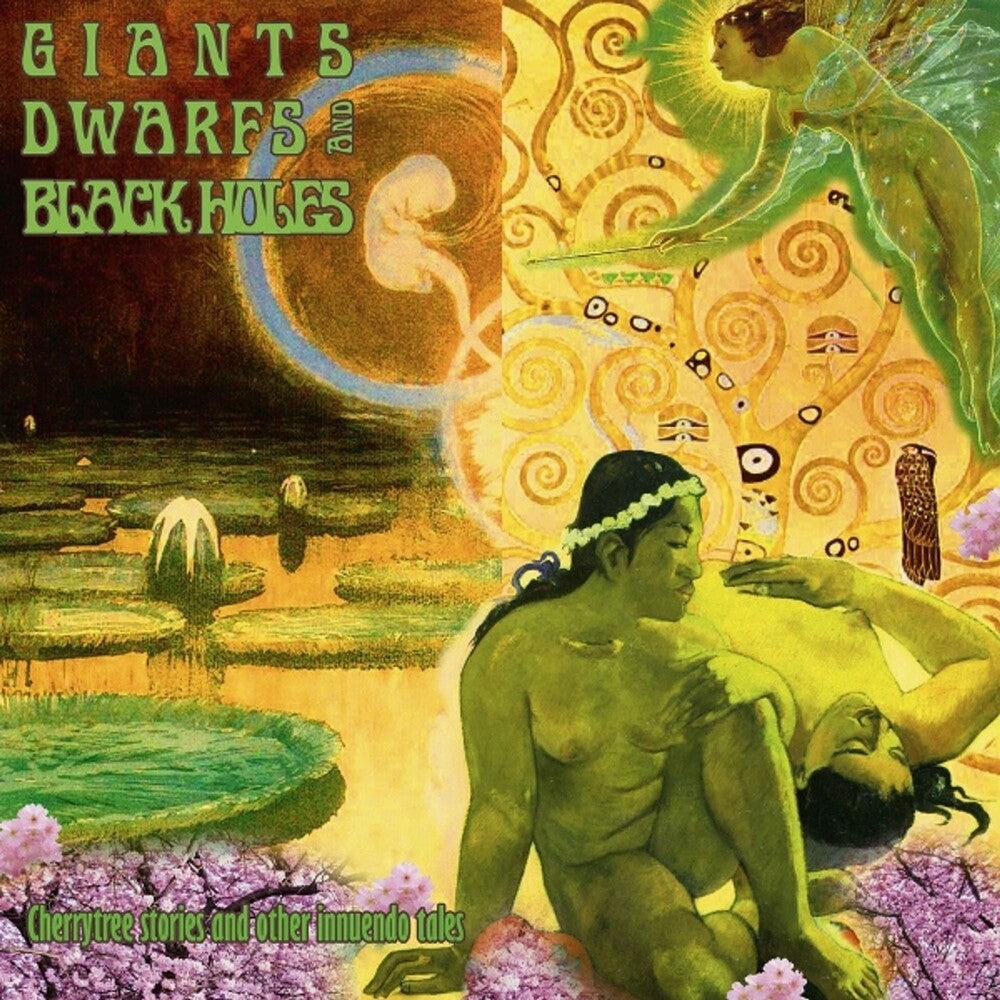 the album cover for Giants Dwarfs & Black Holes - Cherrytree Stories & Other Innuendo Tales