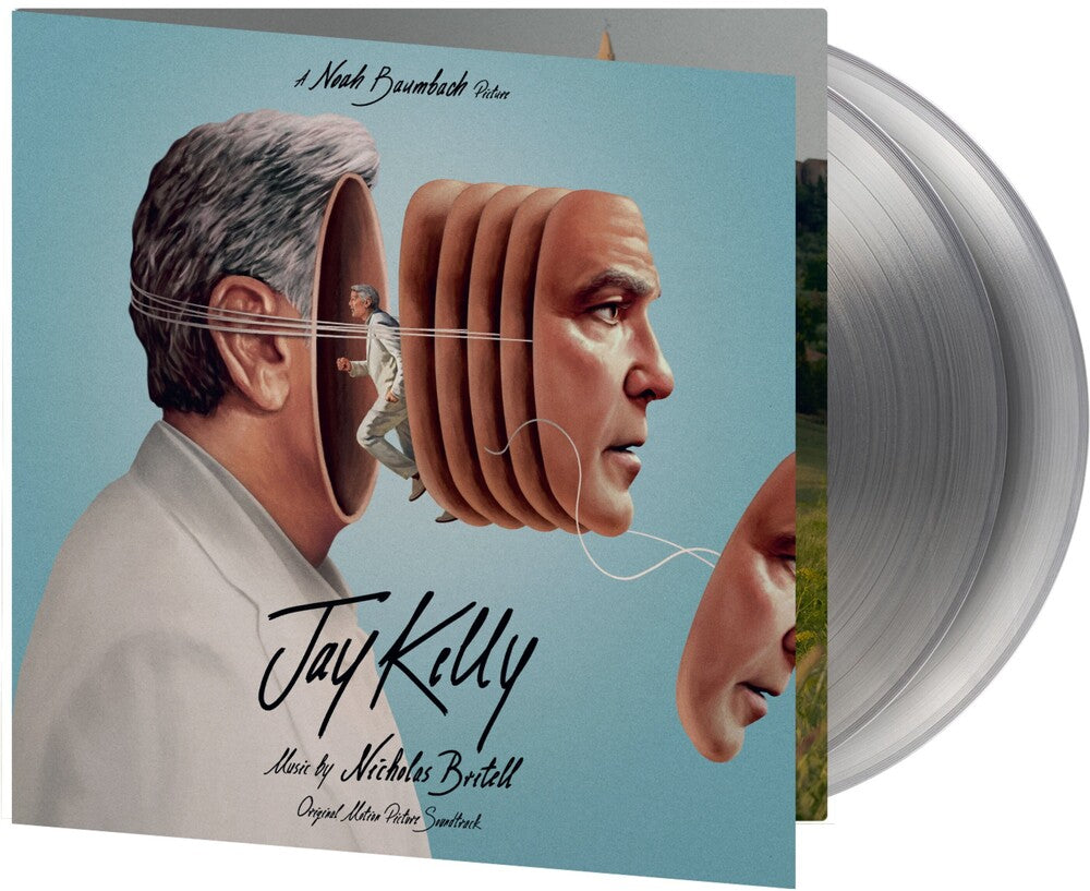 the album cover for Nicholas Britell - Jay Kelly (crystal Clear Vinyl/180g/2lp) [OST]