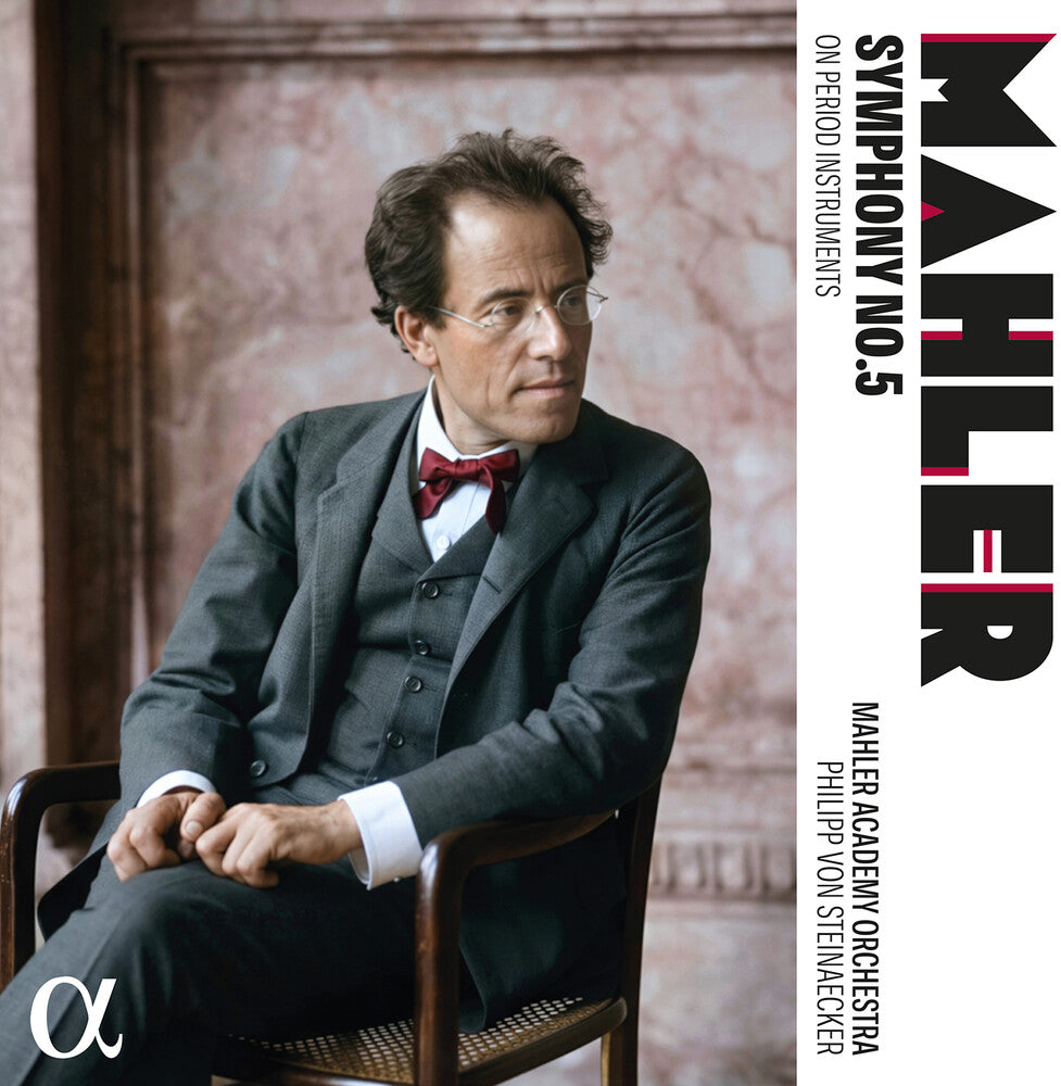 the album cover for Mahler Academy Orchestra - Mahler: Sym No. 5 On Period Instruments
