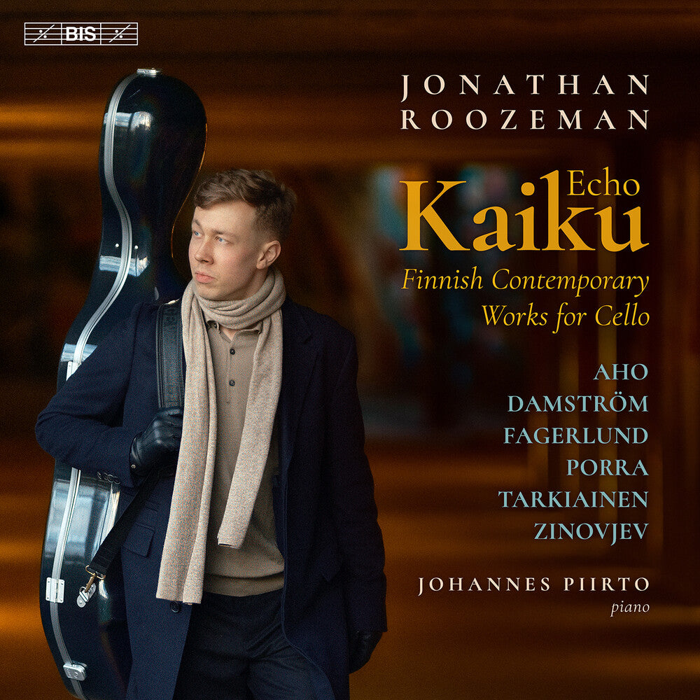 the album cover for Jonathan / Johannes Piirto Roozeman - Kaiku (echo) - Finnish Contemporary Works for Cello