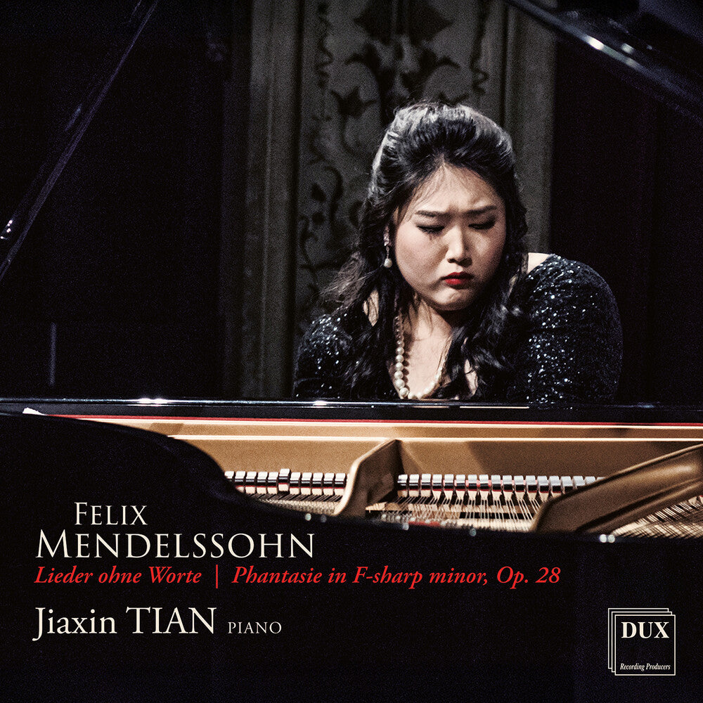 the album cover for Jiaxin Tian - Mendelssohn: Lieder Ohne Worte Phantasie