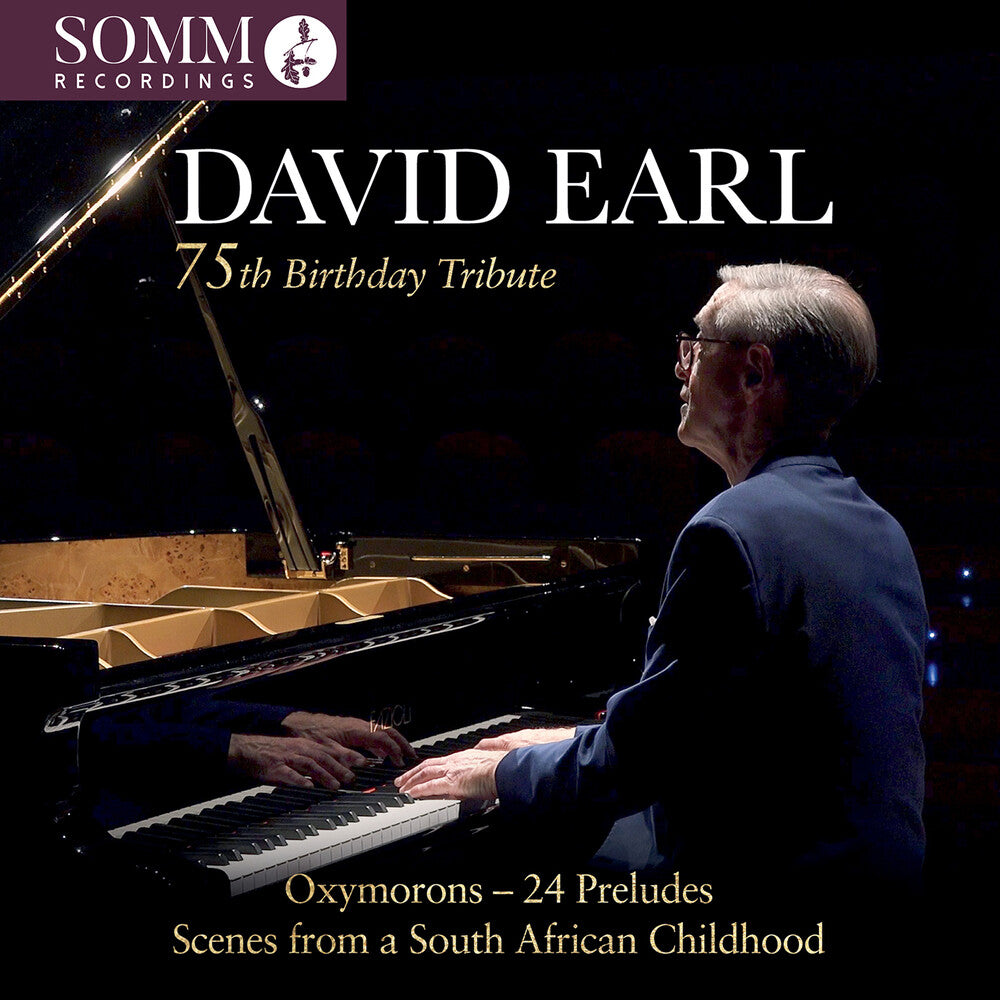 the album cover for David Earl - David Earl: 75th Birthday Tribute