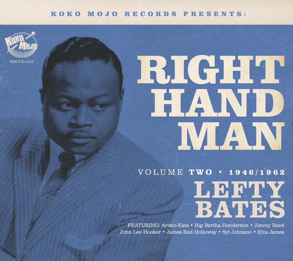 the album cover for Lefty Bates - Right Hand Man Volume 2