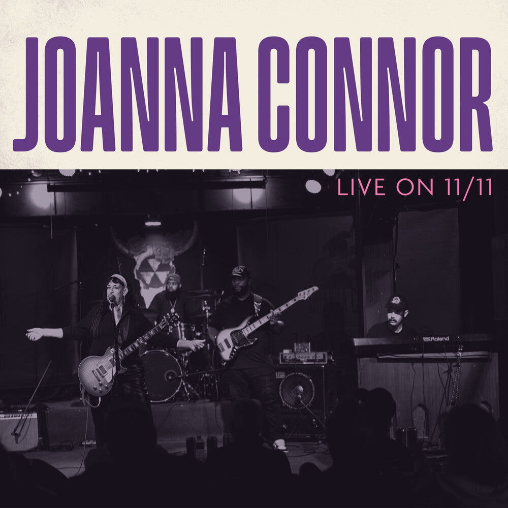 the album cover for Joanna Connor - Live on 11/11