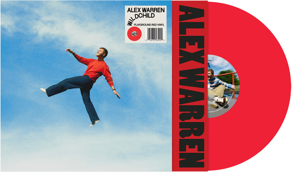 the album cover for Alex Warren - Wildchild [Playground Red]