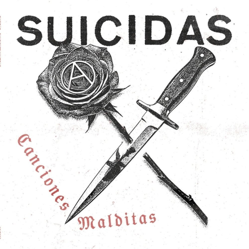 the album cover for Suicidas - Canciones Malditas