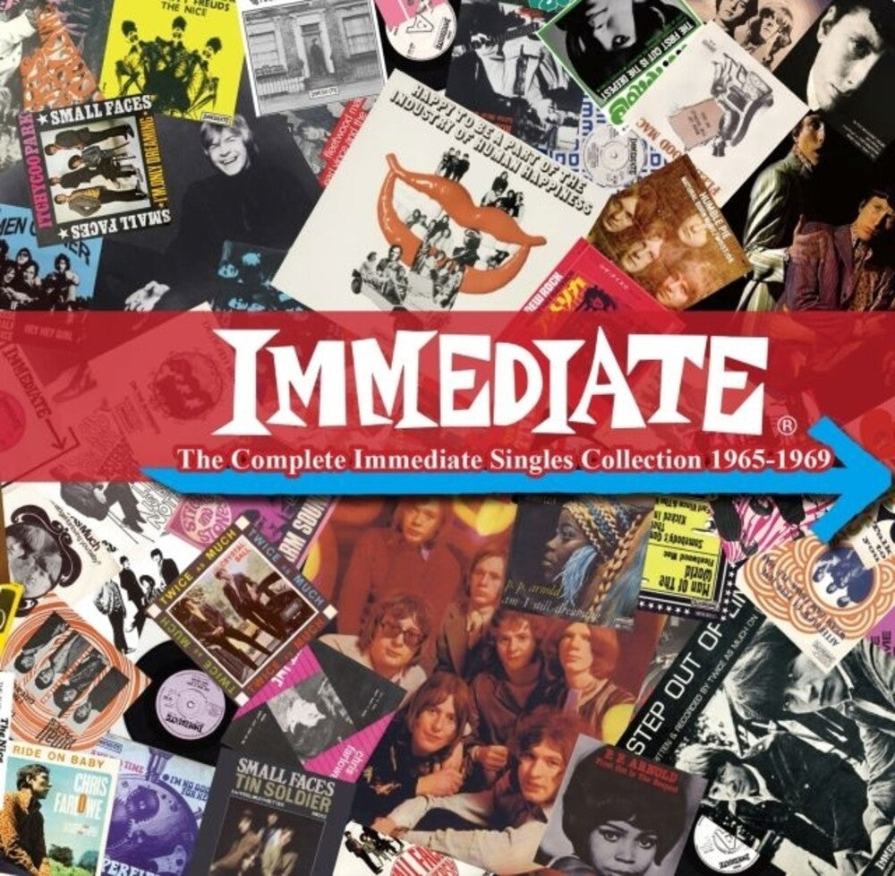 the album cover for Various Artists - Complete Immediate Singles Collection 1965-1969 [Deluxe] [6CD]