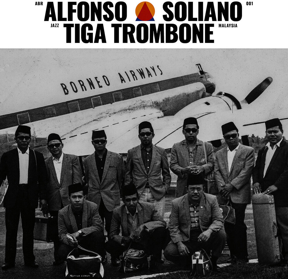 the album cover for Alfonso Soliano - Tiga Trombone