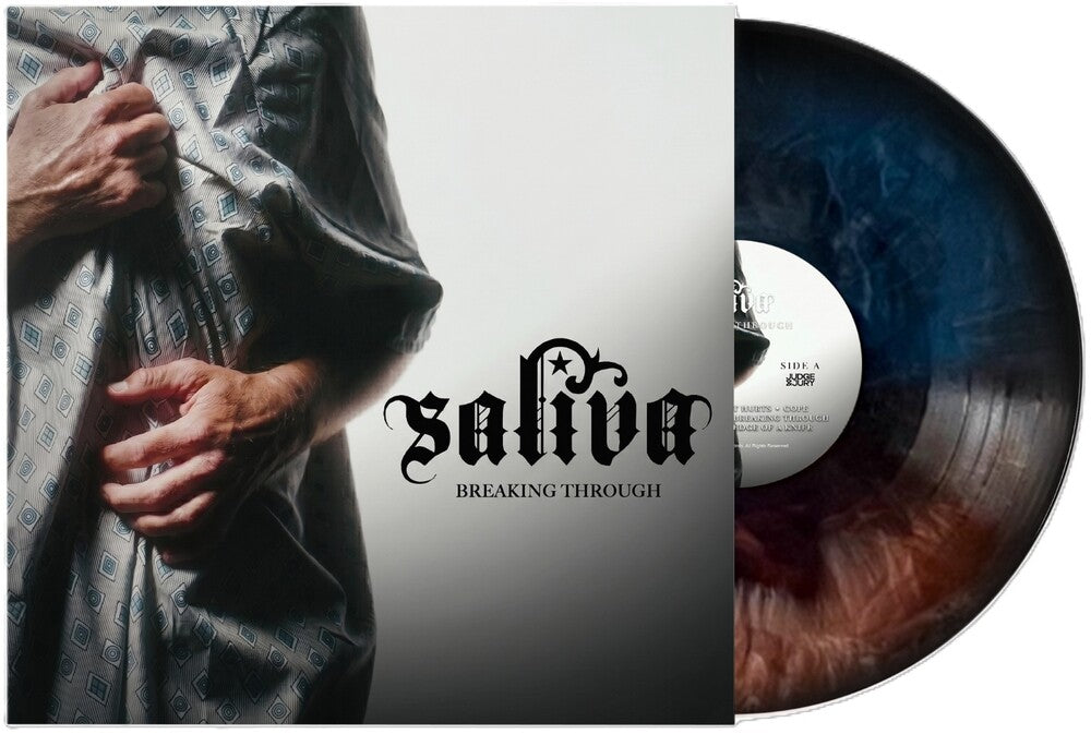 the album cover for Saliva - Breaking Through [Colored Vinyl]