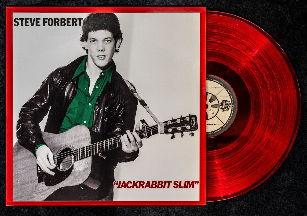 the album cover for Steve Forbert - Jackrabbit Slim [Colored Vinyl] (Red) [Remastered]