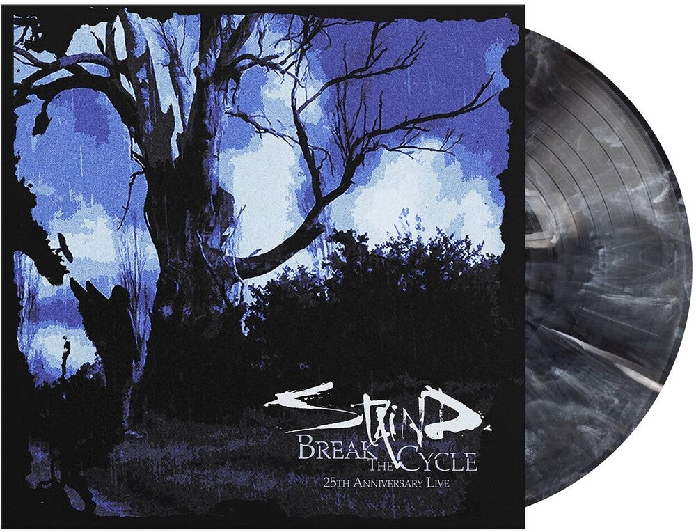 the album cover for Staind - Break the Cycle (25th Anniversary Live) [Black Ice/Black Wave]