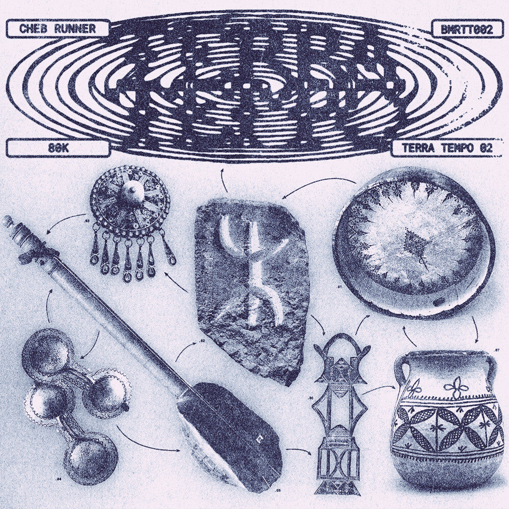 the album cover for Cheb Runner - 80k