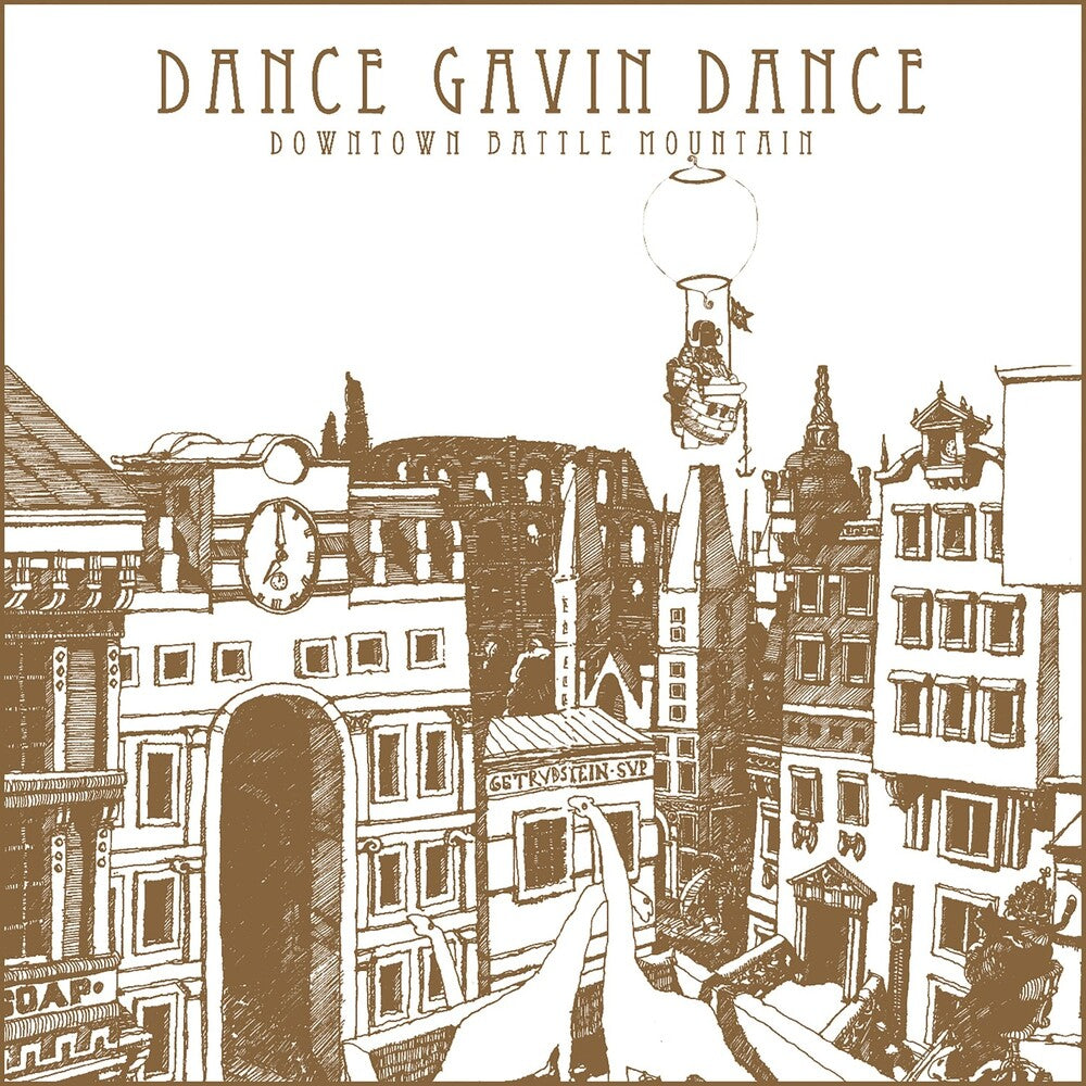the album cover for Dance Gavin Dance - Downtown Battle Mountain (ecovinyl) [Indie Exclusive]