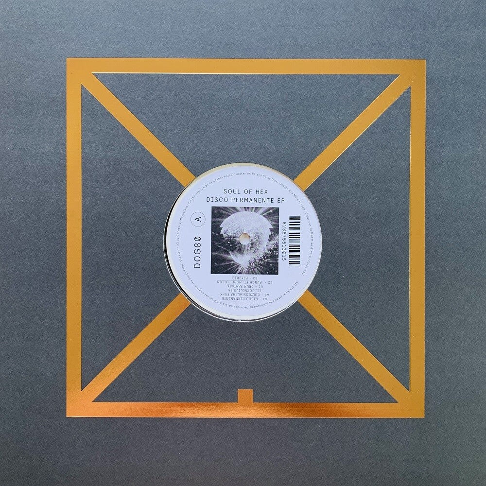 the album cover for Soul of Hex - Disco Permanente [Silver Vinyl]