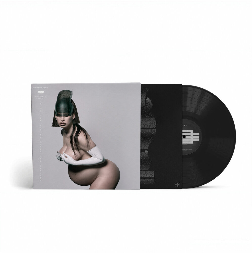 the album cover for Eartheater - Heavenly Body: If I'm the Bottle You're the Message