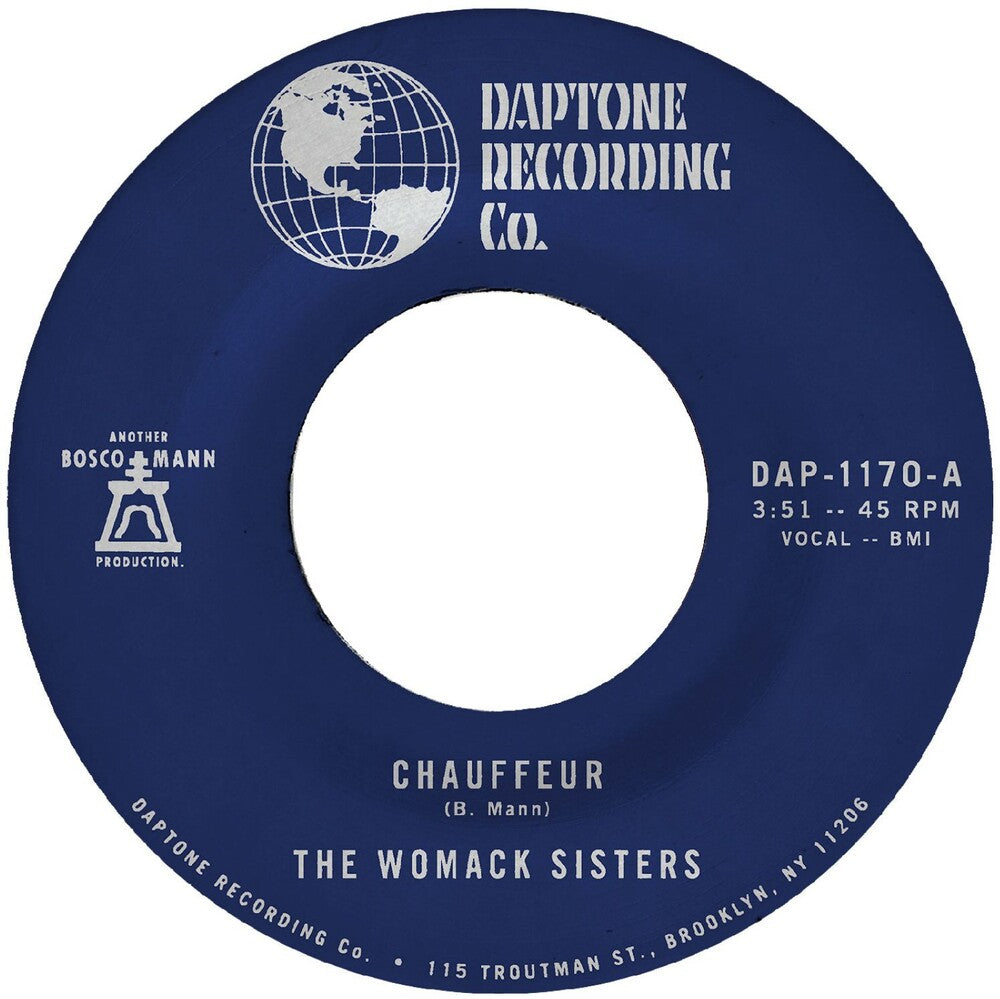 the album cover for Womack Sisters - Chauffeur/chauffeur