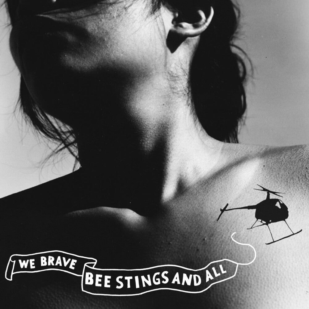 the album cover for Thao & The Get Down Stay Down - We Brave Bee Stings And All - Eco Mix Gray [Colored Vinyl]