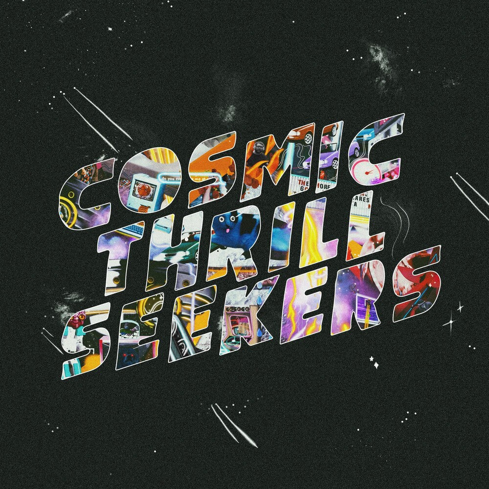 the album cover for Prince Daddy & Hyena - Cosmic Thrill Seekers (Jewl)
