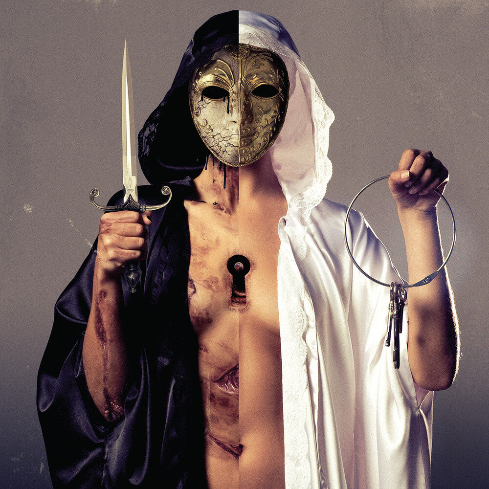 the album cover for Bring Me The Horizon - There Is a Hell Believe Me Ive Seen It. There Is a Heaven Let's Keep  It a Secret