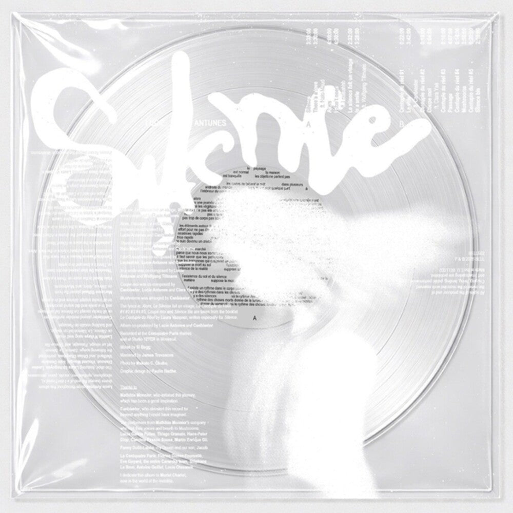 the album cover for Lucie Antunes - Silence