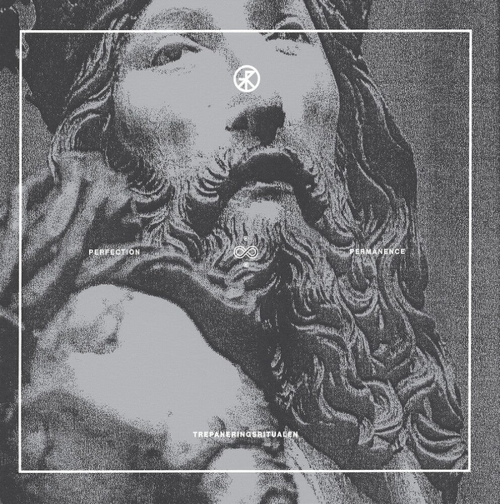 the album cover for Trepaneringsritualen - Perfection & Permanence