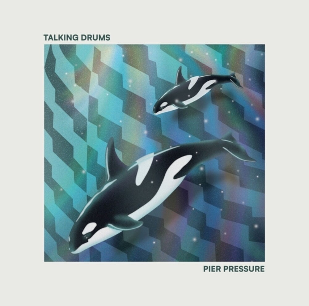the album cover for Talking Drums - Pier Pressure