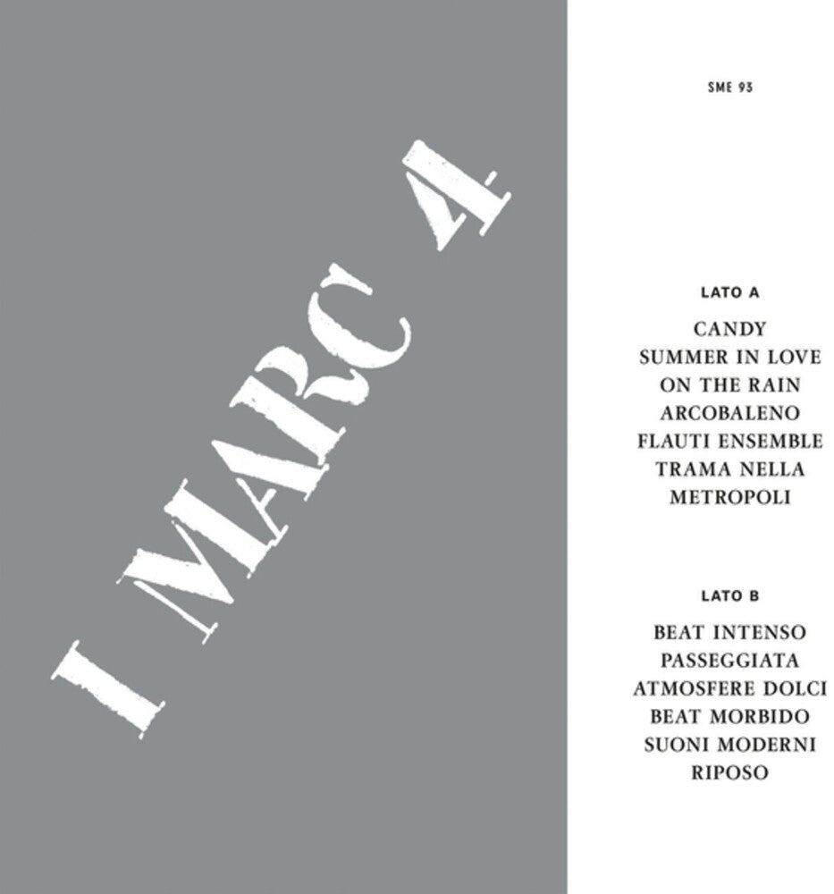 the album cover for I Marc 4 - Silver Music