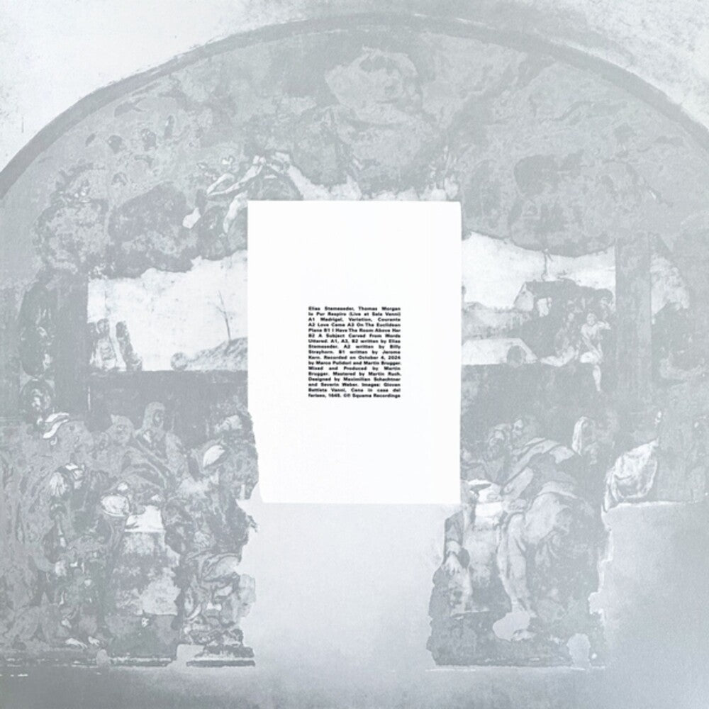 the album cover for Elias & Thomas Morgan Stemeseder - Io Pur Respiro