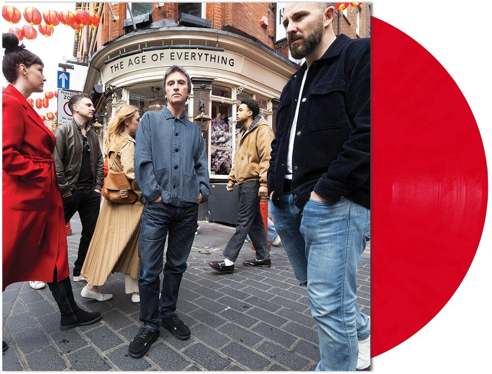 the album cover for Johnny Marr - The Age of Everything [Indie Exclusive Red]