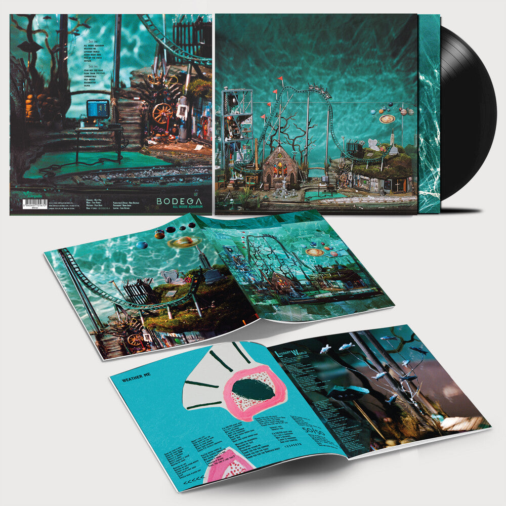 the album cover for Bodega - All Inside Aquarium [Black]