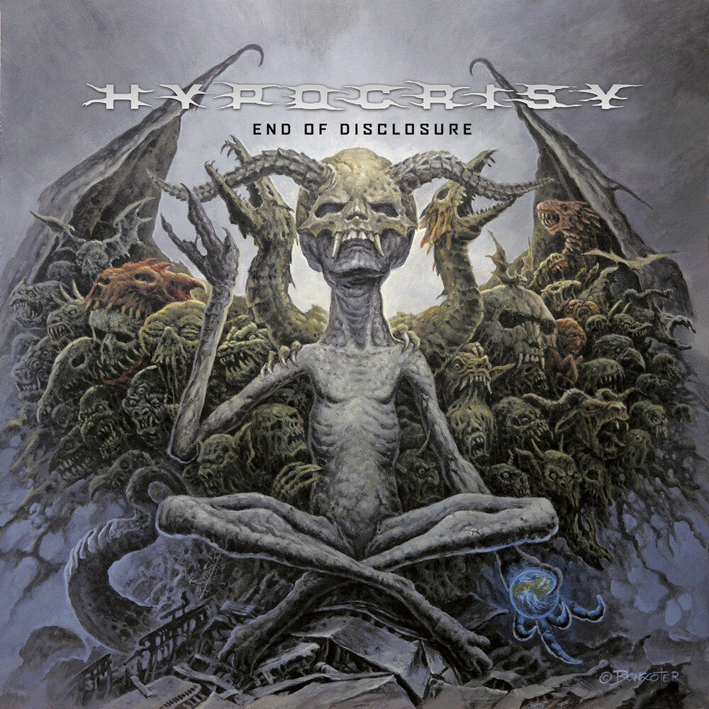 the album cover for Hypocrisy - End Of Disclosure (Cbgr) [Colored Vinyl] (Gate)