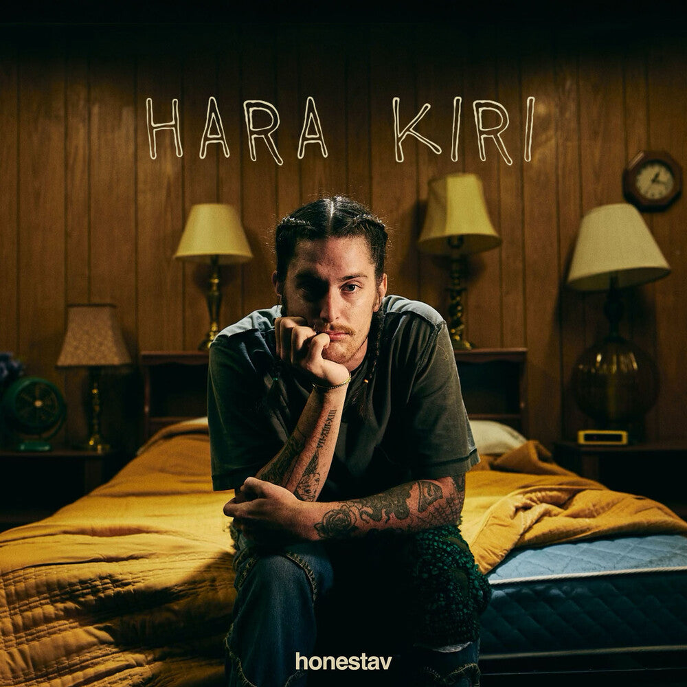 the album cover for honestav - Hara-Kiri - Black/Gold (Blk) [Clear Vinyl] (Gol) (Spla)