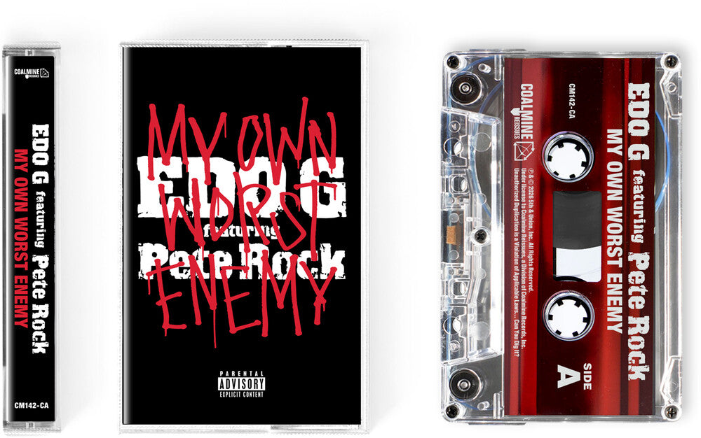 the album cover for Edo G. ( Pete Rock  ) - My Own Worst Enemy (Coll) [Remastered] [Reissue]