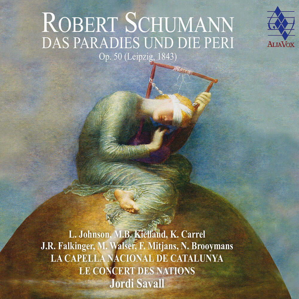 the album cover for Jordi Savall - Schumann: Paradise And The Peri