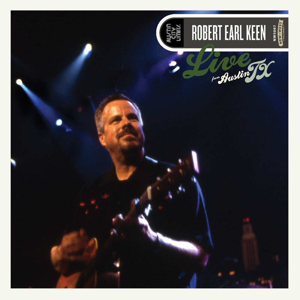 the album cover for Robert Earl Keen - Live From Austin, Tx [Indie Exclusive] Red, White, Blue (Blue)