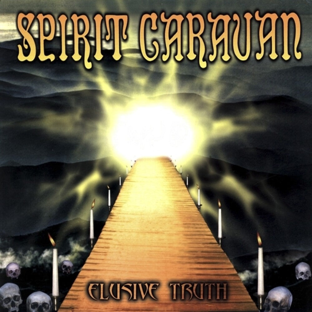 the album cover for Spirit Caravan - Elusive Truth [Colored Vinyl] (Grn) (Wht) (Ylw)