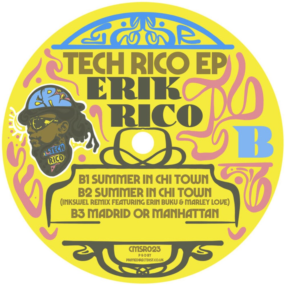 the album cover for Erik Rico - Tech Rico