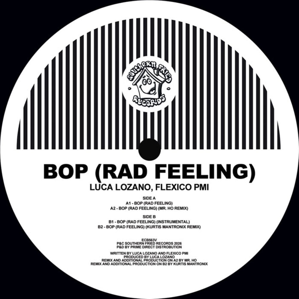 the album cover for Luca Lozano - Bop (Rad Feeling)
