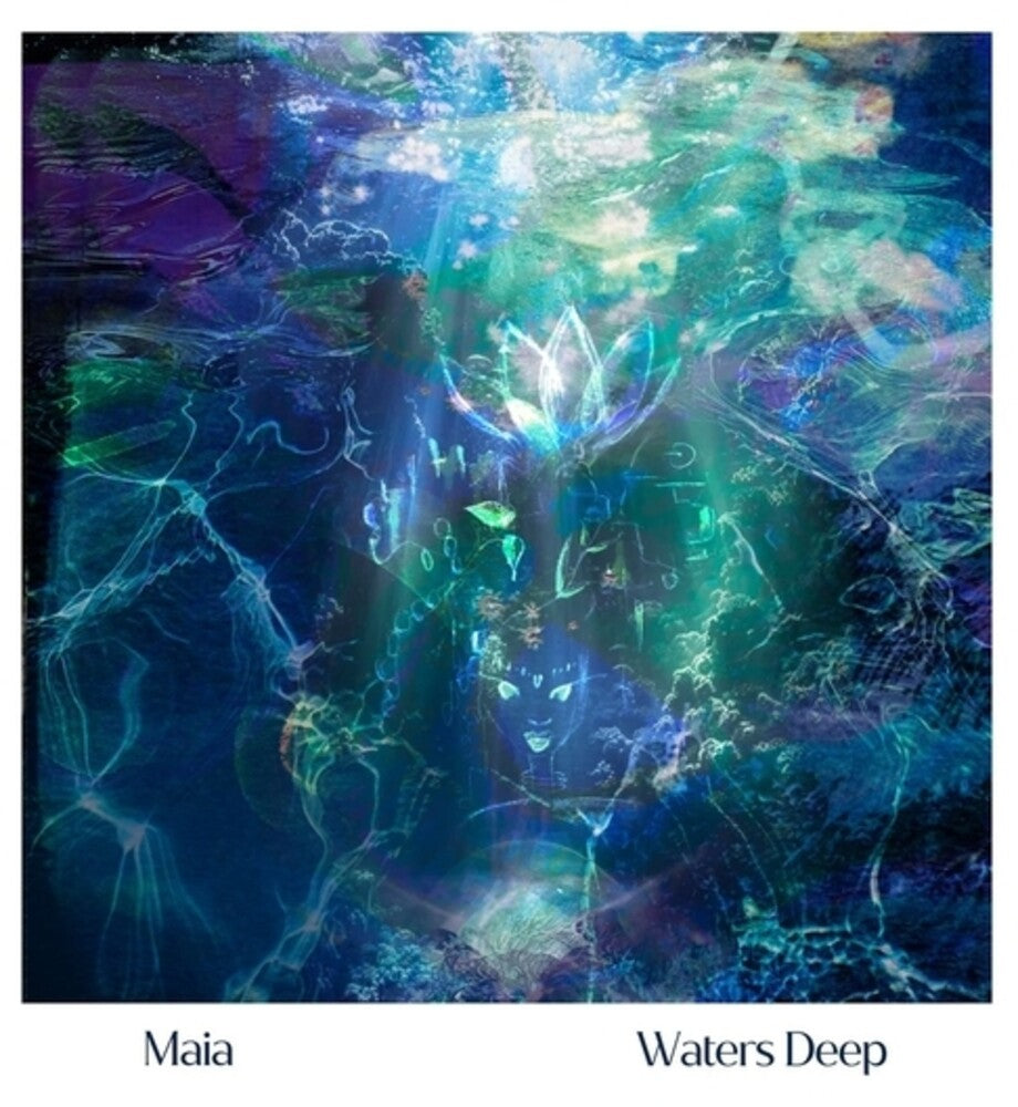 the album cover for Maia - Waters Deep (Blk) (Uk)