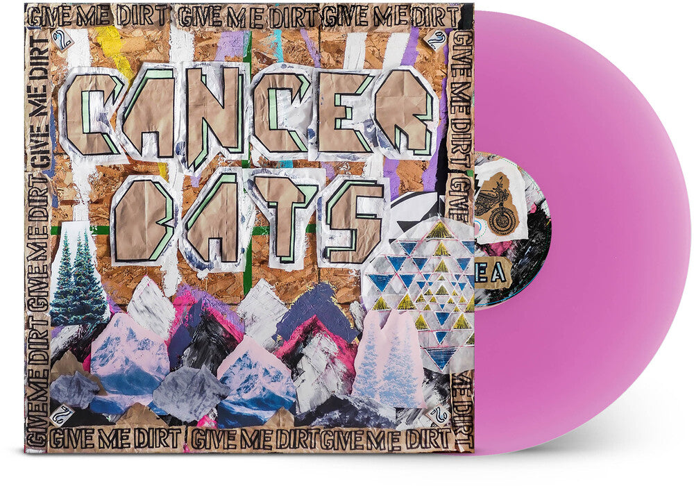 the album cover for Cancer Bats - Give Me Dirt