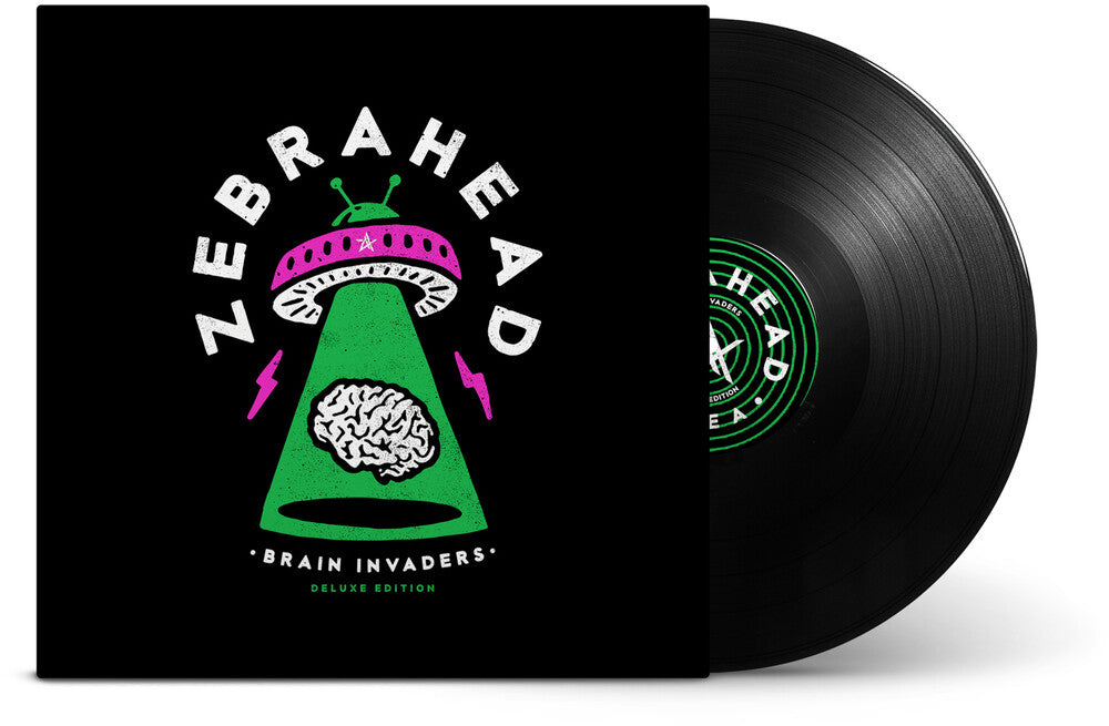 the album cover for Zebrahead - Brain Invaders