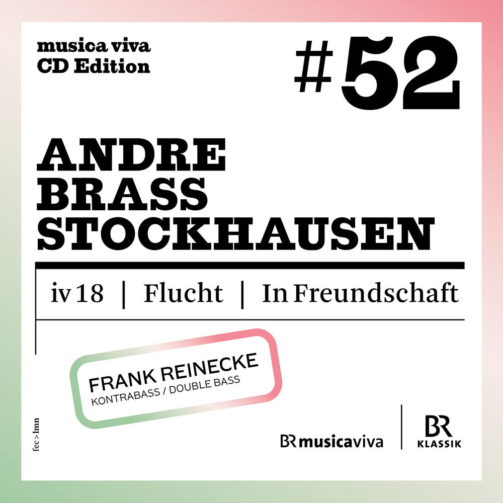 the album cover for Frank Reinecke - 52 - Frank Reinecke