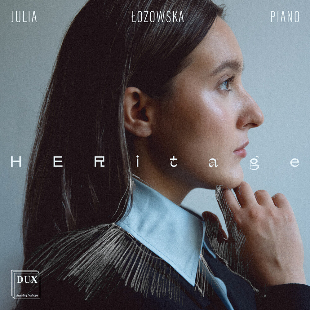 the album cover for Julia Lozowska - Heritage