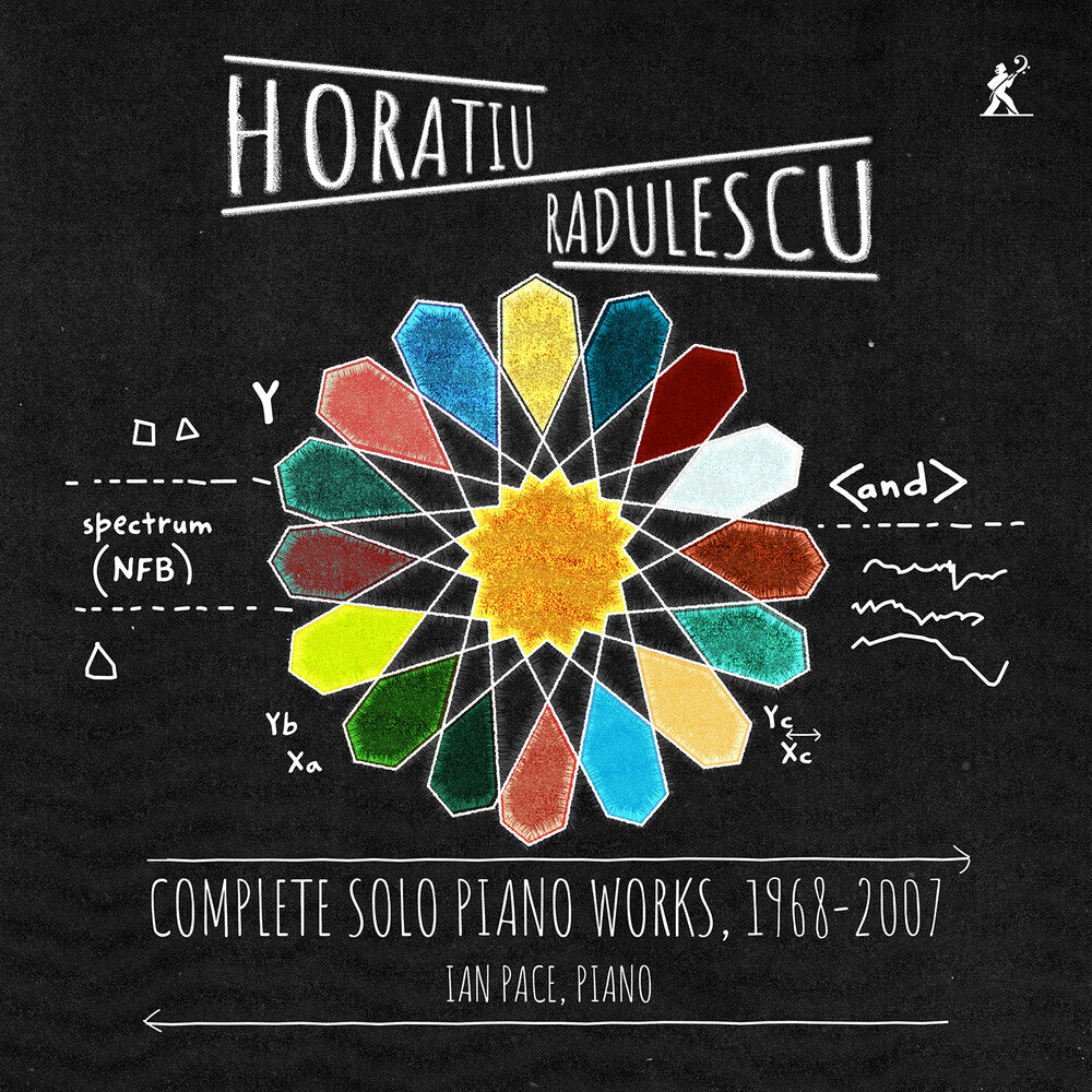 the album cover for Ian Pace - Haratiu Radulescu: Complete Pno Works 1968-2007
