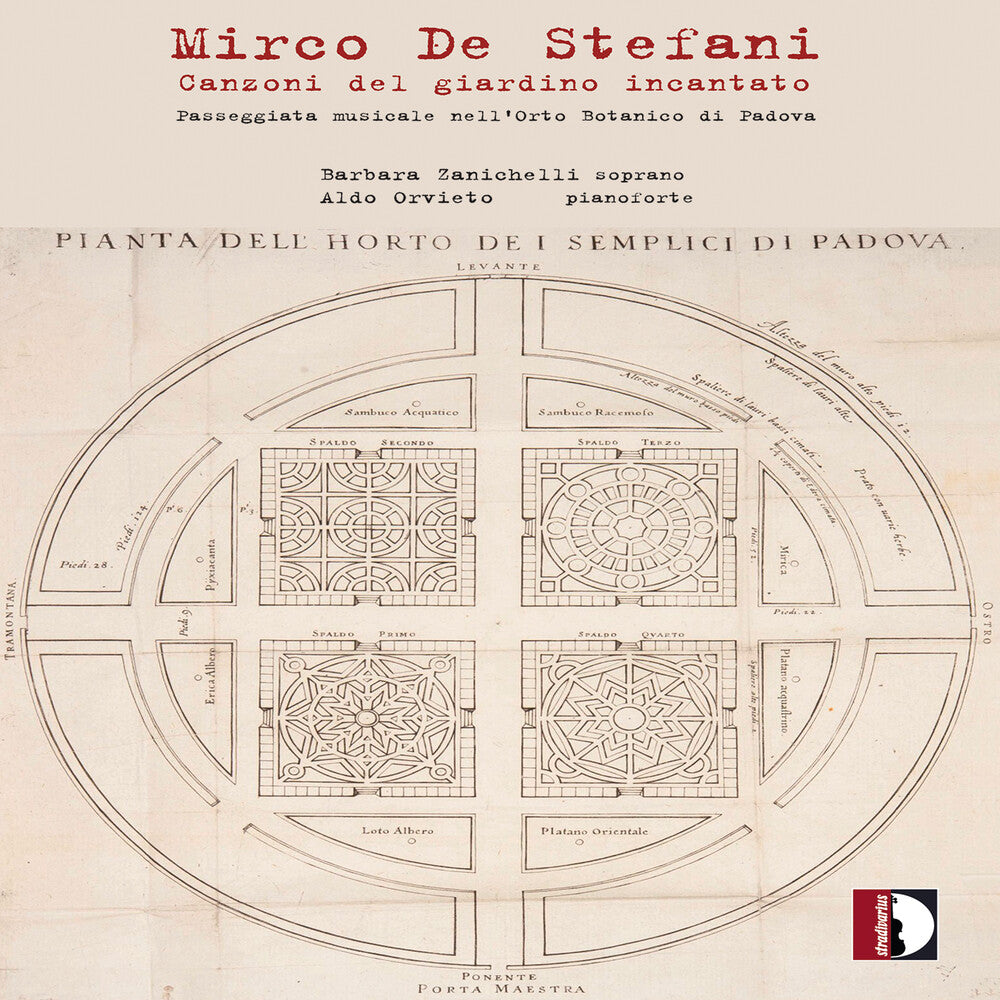 the album cover for Aldo Orvieto - Mirco De Stefani: Canzoni Del Giardino Incantato