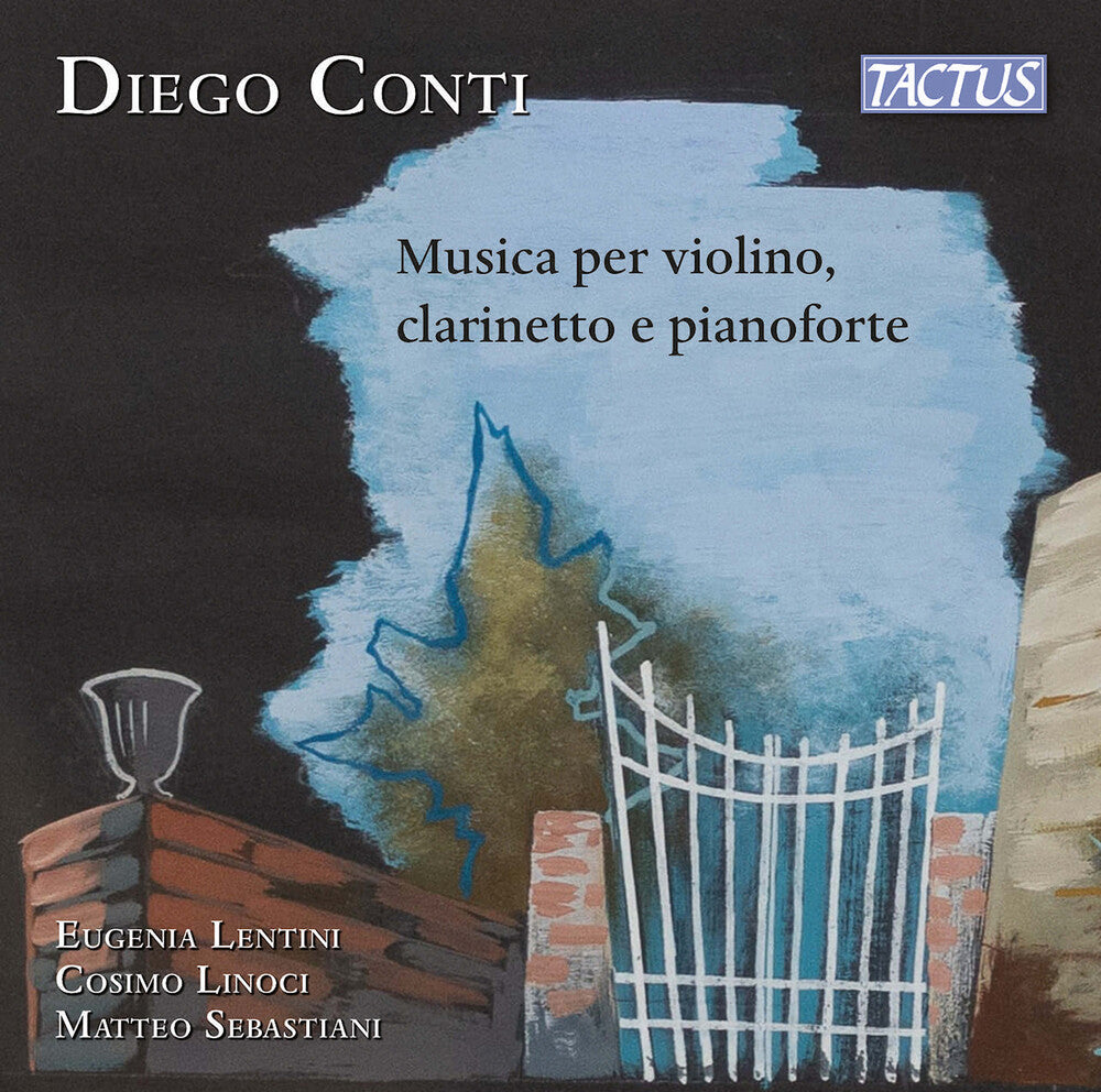 the album cover for Eugenia Lentini - Conti: Musica Per Vno Clarinetto E Pianoforte