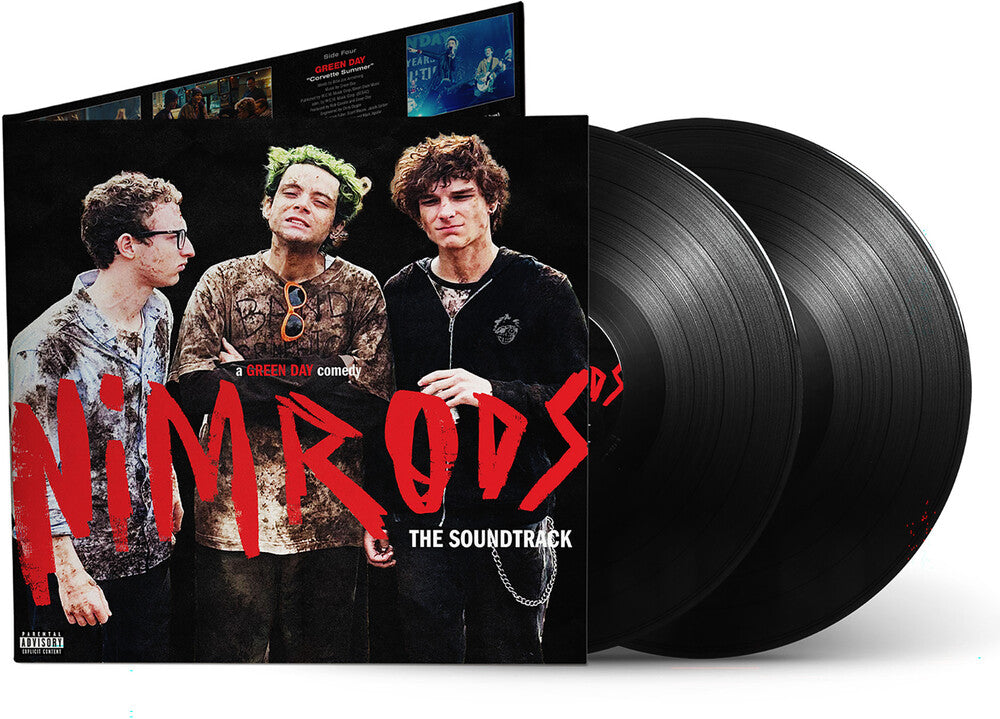 the album cover for Green Day - Nimrods Original Soundtrack [Black]