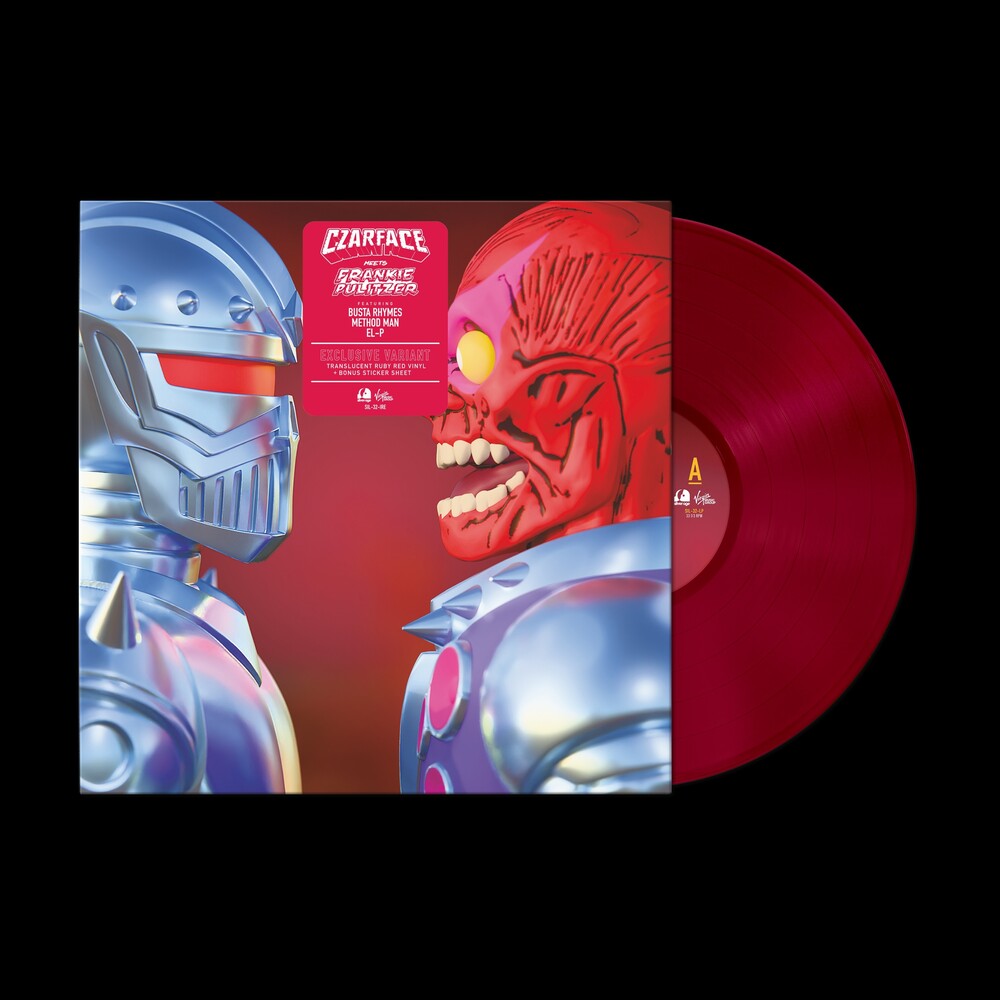the album cover for Czarface - Czarface Meets Frankie Pulitzer [Indie Exclusive Ruby Red]