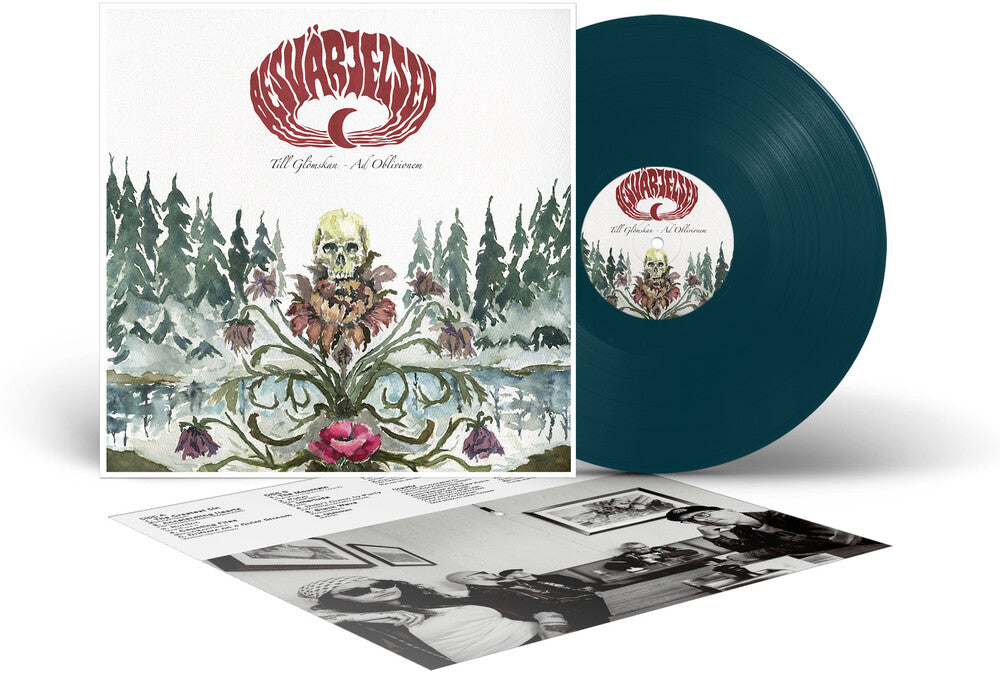 the album cover for Besvärjelsen - Till Glomskan Ad Oblivionem - Blue (Blue) [Colored Vinyl]